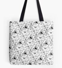 Cryptid Muster (weißer Hintergrund) Tote Bag