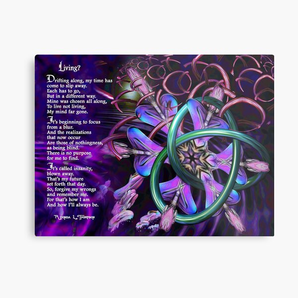 Living? Metal Print