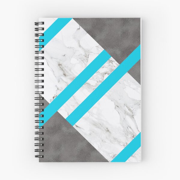 Item preview, Blue Striping, Marble and Silver designed and sold by cadinera.