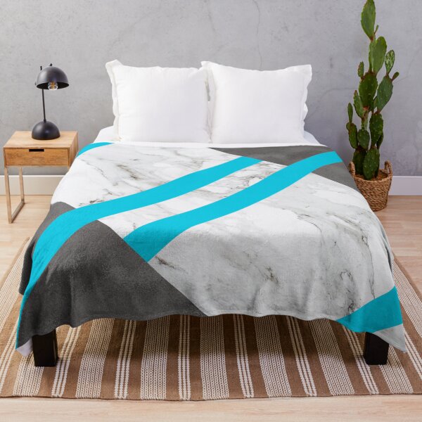 Item preview, Blue Striping, Marble and Silver designed and sold by cadinera.