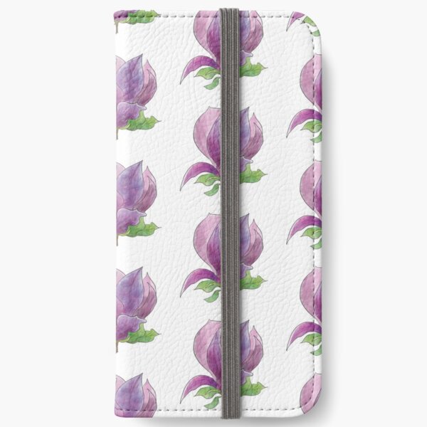 Magnolia flower iPhone Wallet