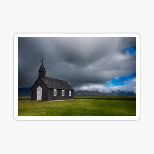 The Black Church Sticker