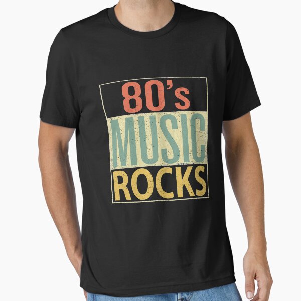Item preview, 80s Music Rocks - Vintage 80's Music Design  designed and sold by sillerioustees.