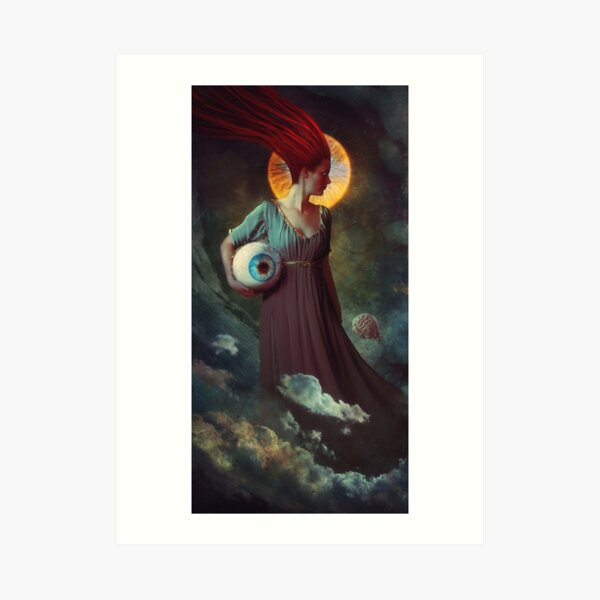 The Beholder of the Eye Art Print