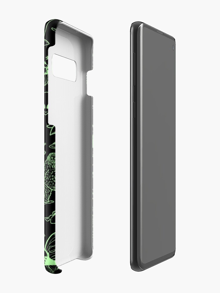 Cryptid Pattern (Green Lines) Samsung S10 Case