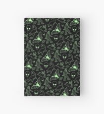 Cryptid-Muster (grüne Linien) Notizbuch