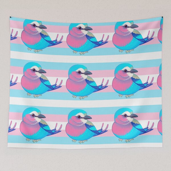 Item preview, Pride Birds: Lilac-Breasted Roller designed and sold by Wren Melville's Art.