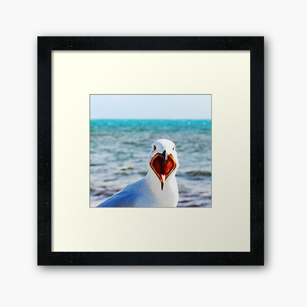 Shout about it!! Framed Art Print