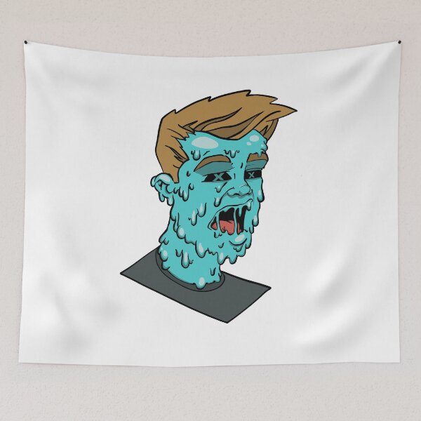 Item preview, Zombie Melty Face designed and sold by Russ Olson.