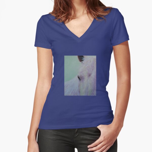 Fitted V-Neck T-Shirt