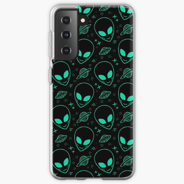 Alien Pattern Samsung Galaxy Soft Case