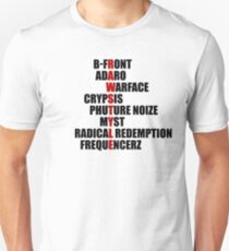 Camiseta unisex Artistas de Rawstyle