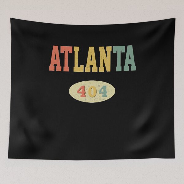 Item preview, Atlanta 404 Area Code Vintage Retro Design designed and sold by sillerioustees.