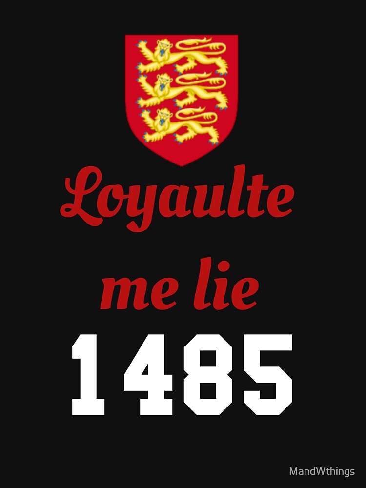 "King Richard III Motto design with Arms" Tshirt for Sale