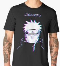 Nahiko Pain Akatsuki Inspired Design Glitch Error Effect Men's Premium T-Shirt