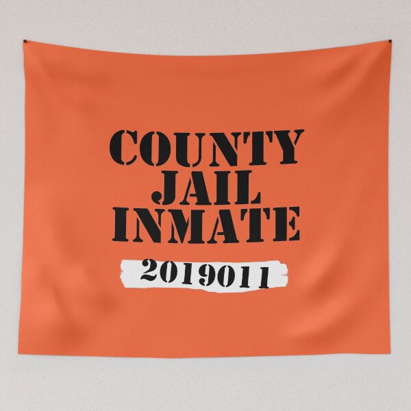 Item preview, Orange Prisoner - County Jail Inmate Numbered designed and sold by ExplosiveA.