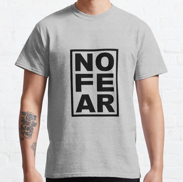 No Fear - Black Classic T-Shirt