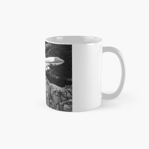 Item preview, Air Force One flying over Mount Rushmore designed and sold by warishellstore.