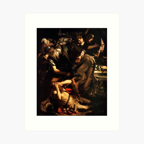 The Conversion of Saint Paul - Michelangelo Merisi da Caravaggio Art Print