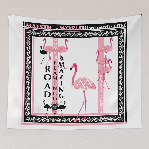 Item preview, Flamingo Road in pink from Majestic-world.com - exclusive clothing and accessories from M.A. Martin designed and sold by majesticworld.
