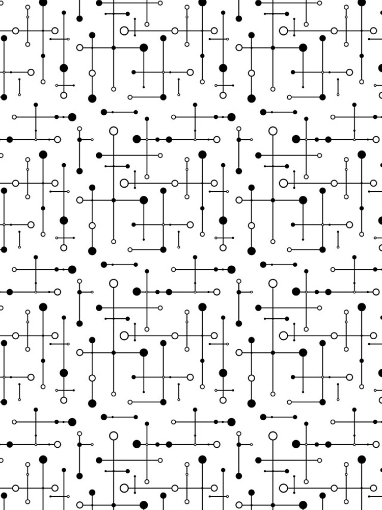 Mid Century Styled Lines & Dots by ambientwares