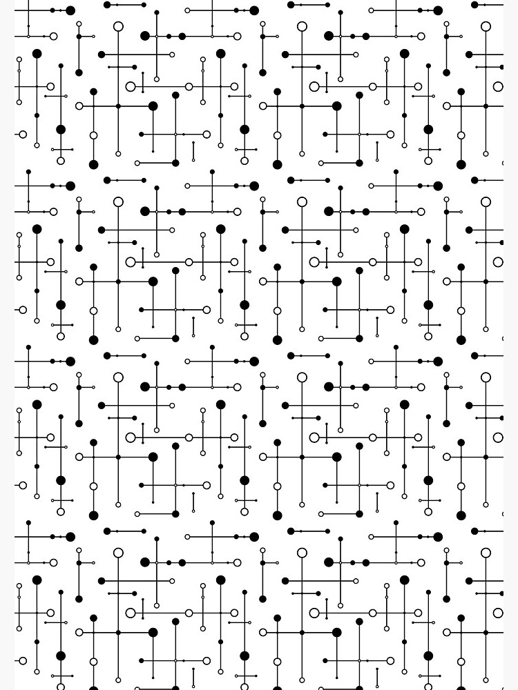 Mid Century Styled Lines & Dots by ambientwares