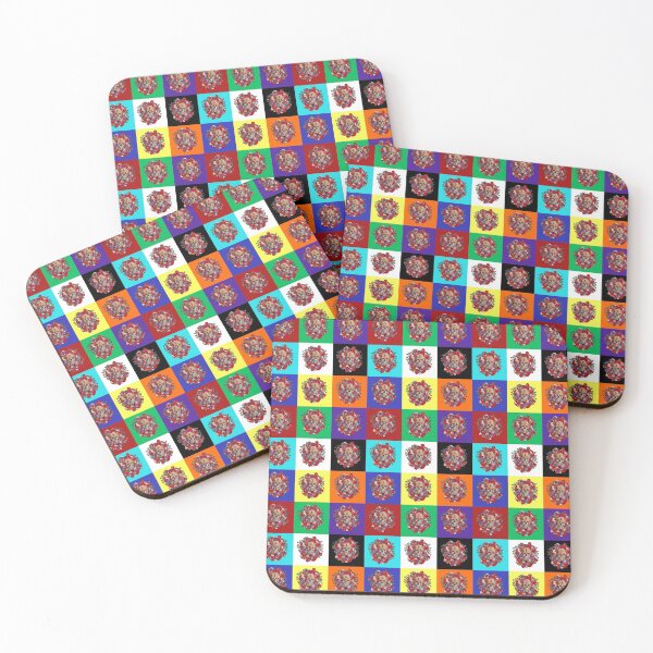 Item preview, Skull Flower Power Colored Pattern designed and sold by Diego-t.