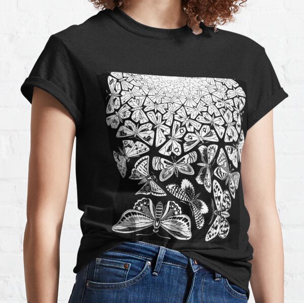 Butterflies Tessellation 1950 - Maurits Cornelis Escher Classic T-Shirt