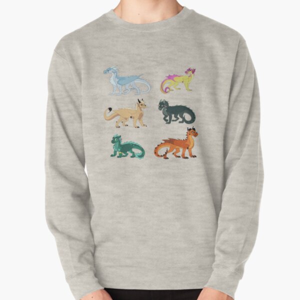 Wings of Fire - Ensemble d'autocollants pour arc de l'Académie Jade Sweatshirt épais