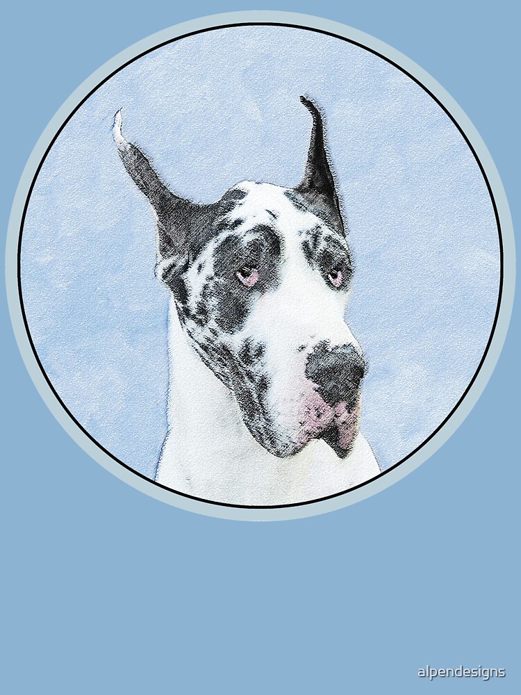 Deutsche Dogge Harlekin Baby Body Von Alpendesigns Redbubble