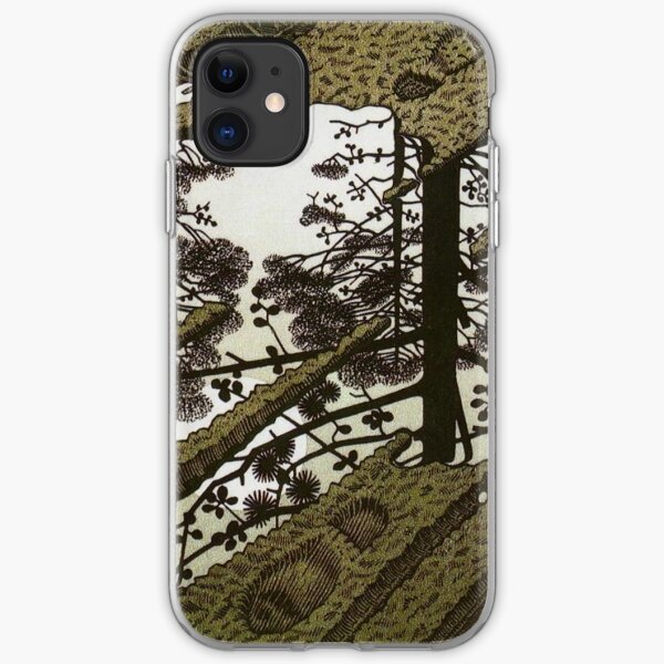 Puddle 1952 paradox - Maurits Cornelis Escher iPhone Soft Case