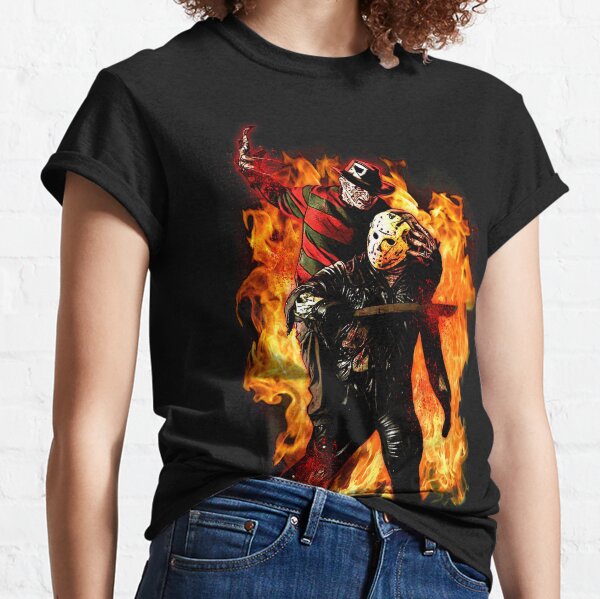 freddy krueger and jason t shirt