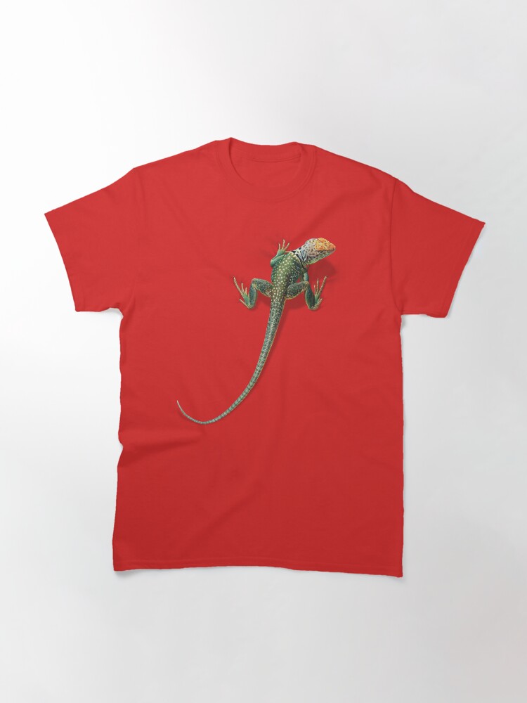 Thumbnail 3 of 7, Classic T-Shirt, Collared Lizard designed and sold by Salmoneggs.