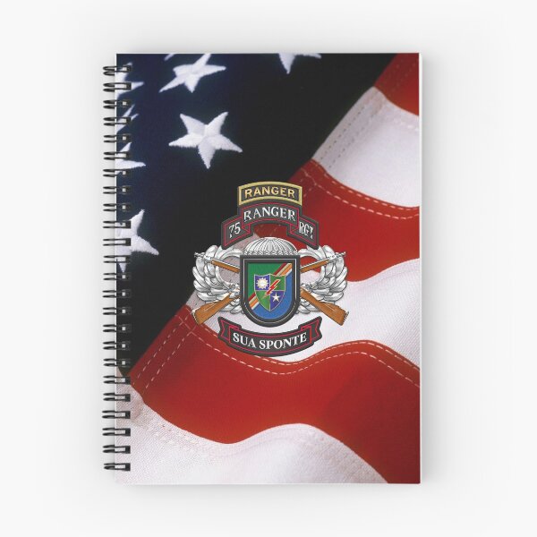 Item preview, 75th Ranger Regiment - Army Rangers Special Edition over American Flag designed and sold by Serge Averbukh Art Studio.