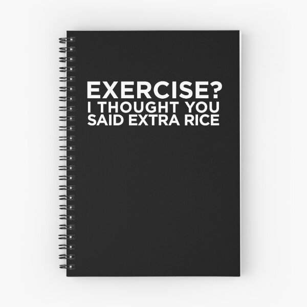 Item preview, Exercise I thought You Said Extra Rice  designed and sold by ExplosiveA.