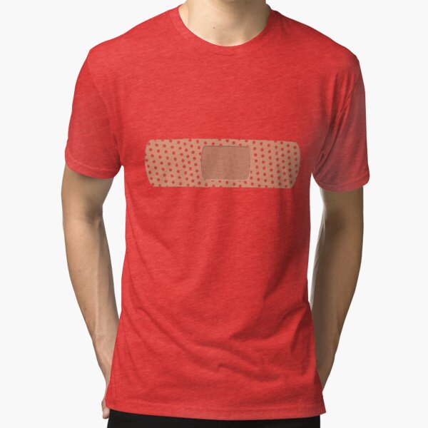 "Band aid plaster" Tshirt by Bikerstickers Redbubble