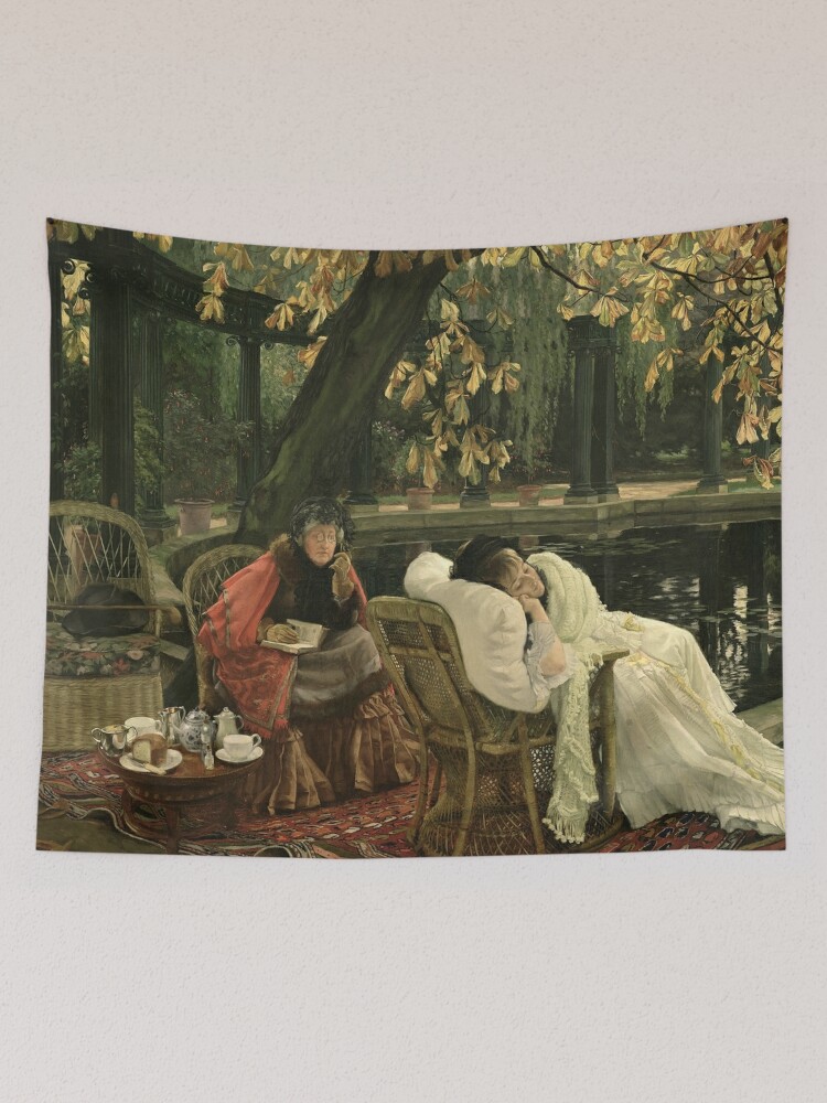 A Convalescent James Tissot Tapestry