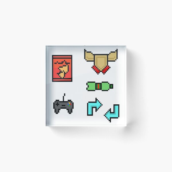 Item preview, Pixel Game Sticker designed and sold by Jordan Ho.