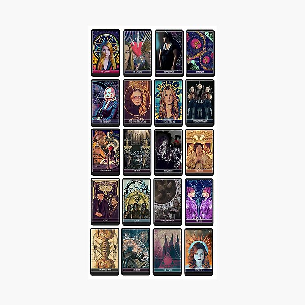 C - Tarot Photographic Print