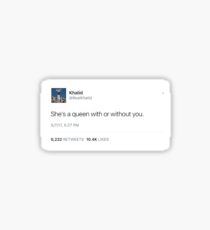 Khalid Tweet Sticker