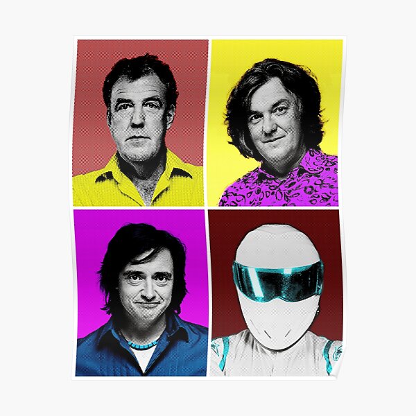 TOP GEAR Inspired Artwork All in One Poster