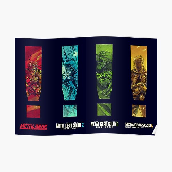 Metal Gear Solid Poster Poster