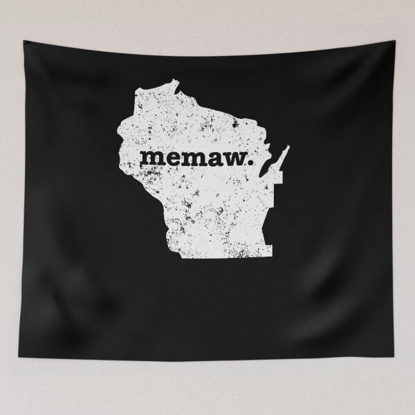 Item preview, Best Memaw Wisconsin Grandma designed and sold by shoppzee.