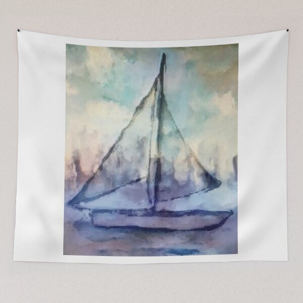 Item preview, Sailboat designed and sold by WishesandWhims.