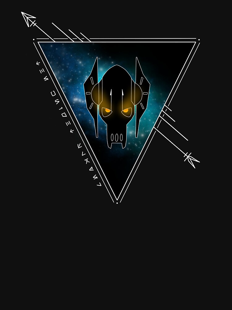 Thumbnail 7 of 7, Classic T-Shirt, Galaxy Grievous - Blue designed and sold by totalartitude.