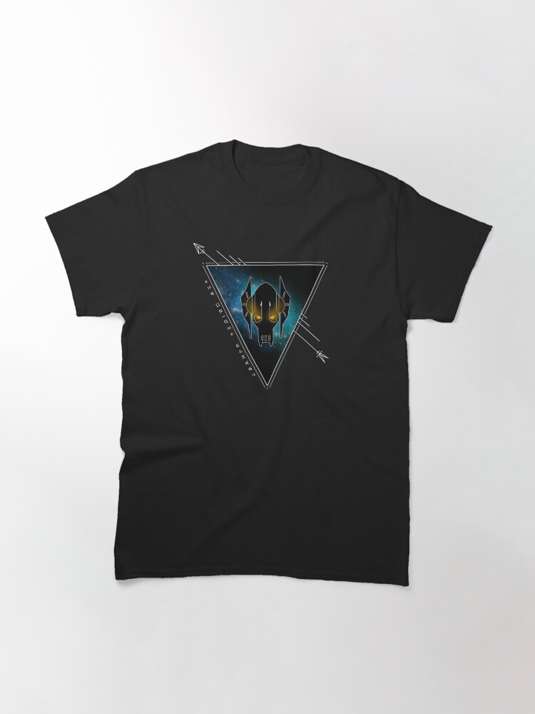 Thumbnail 3 of 7, Classic T-Shirt, Galaxy Grievous - Blue designed and sold by totalartitude.