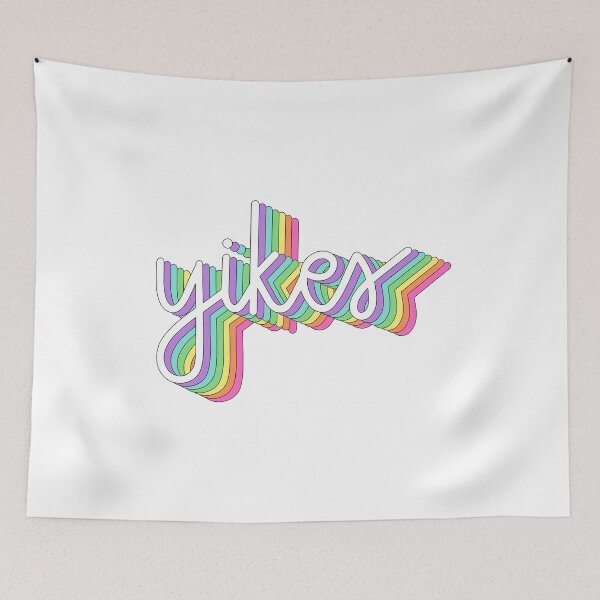 Item preview, Yikes Retro Rainbow designed and sold by Kirsten B.