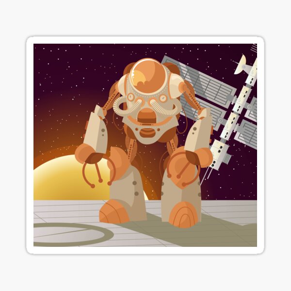 Item preview, space exploration robot suit designed and sold by matintheworld ( delcarmat ).