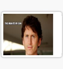 Todd Howard Ate My Son Sticker