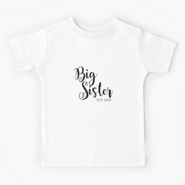 Item preview, Big Sister EST 2019 designed and sold by EmmerleeDesigns.